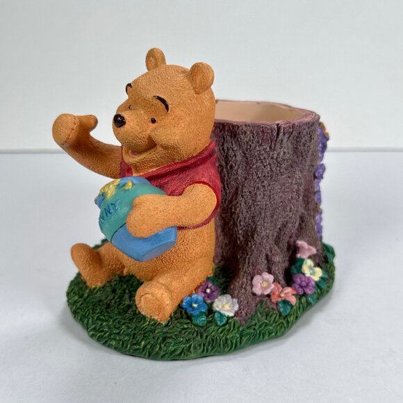 Disney Winnie the Pooh Honey Pot Tree Stump Pen and Pencil Holder - Picture 4 of 11